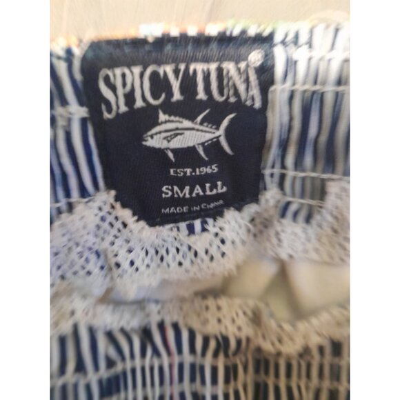 Spicy Tuna Womens Bermuda Shorts Pineapples Size Small Nice Preowned Condition - Picture 4 of 4